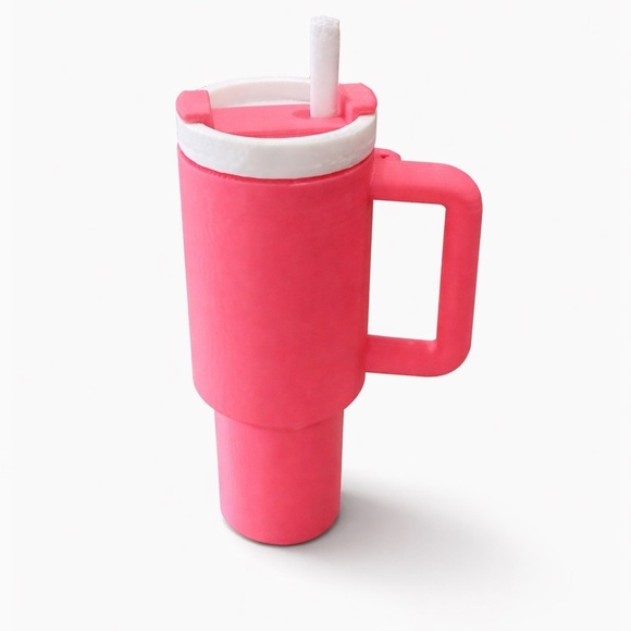 3D printed Accessories - 3D Printed Mini Tumbler Chapstick Holder Cute Lip Balm Holder Cup Stanley